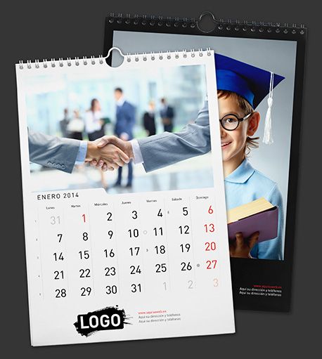 Calendarios personalizados, calendarios de pared, calendarios de escritorio, calendarios de bolsillo, calendarios con imanes, impresión de calendarios, diseño de calendarios, regalos promocionales, material publicitario, marketing estacional, branding, visibilidad de marca, calendario anual, calendario mensual, calendario empresarial.